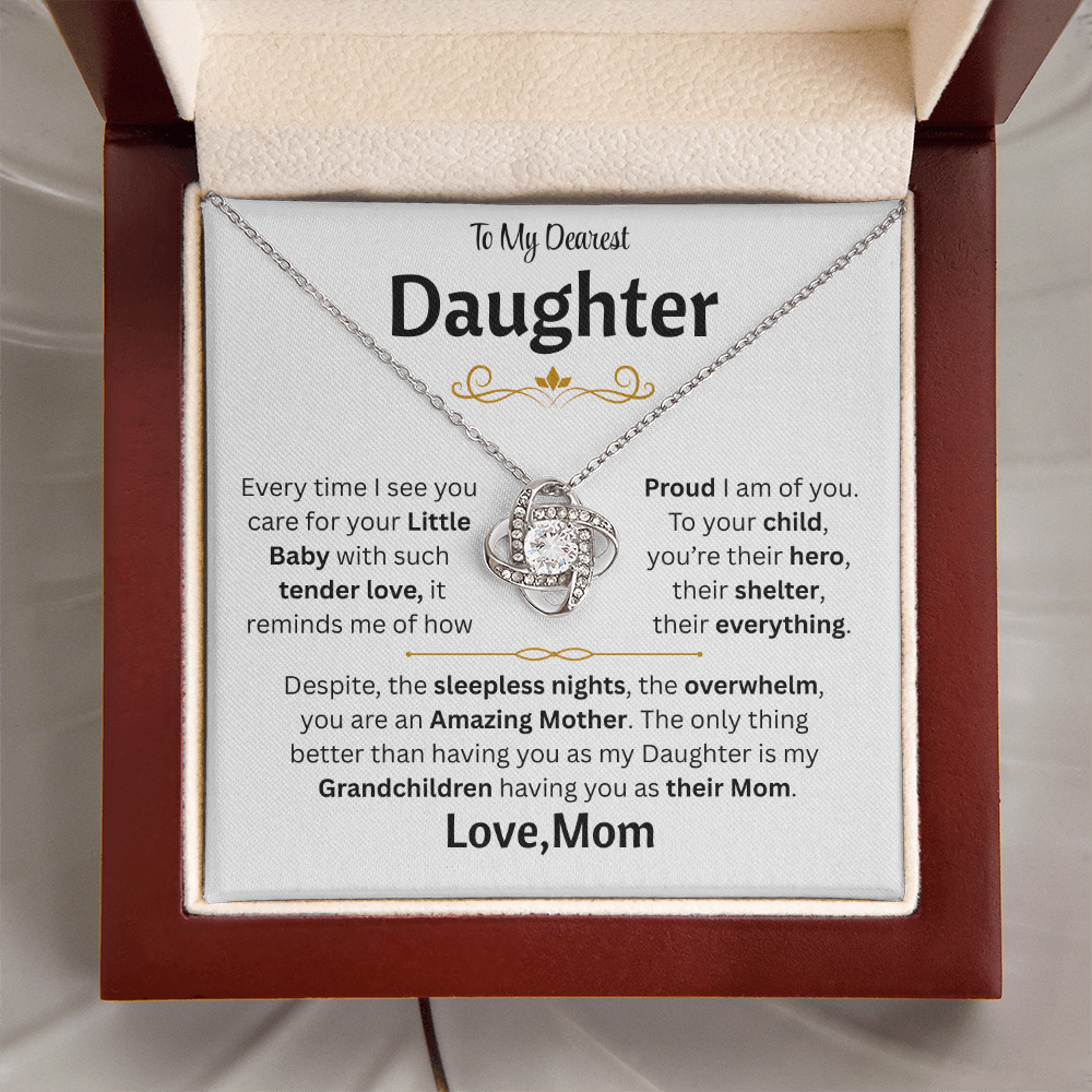 To My Dearest Daughter - Love Knot Gift Set - TJ174