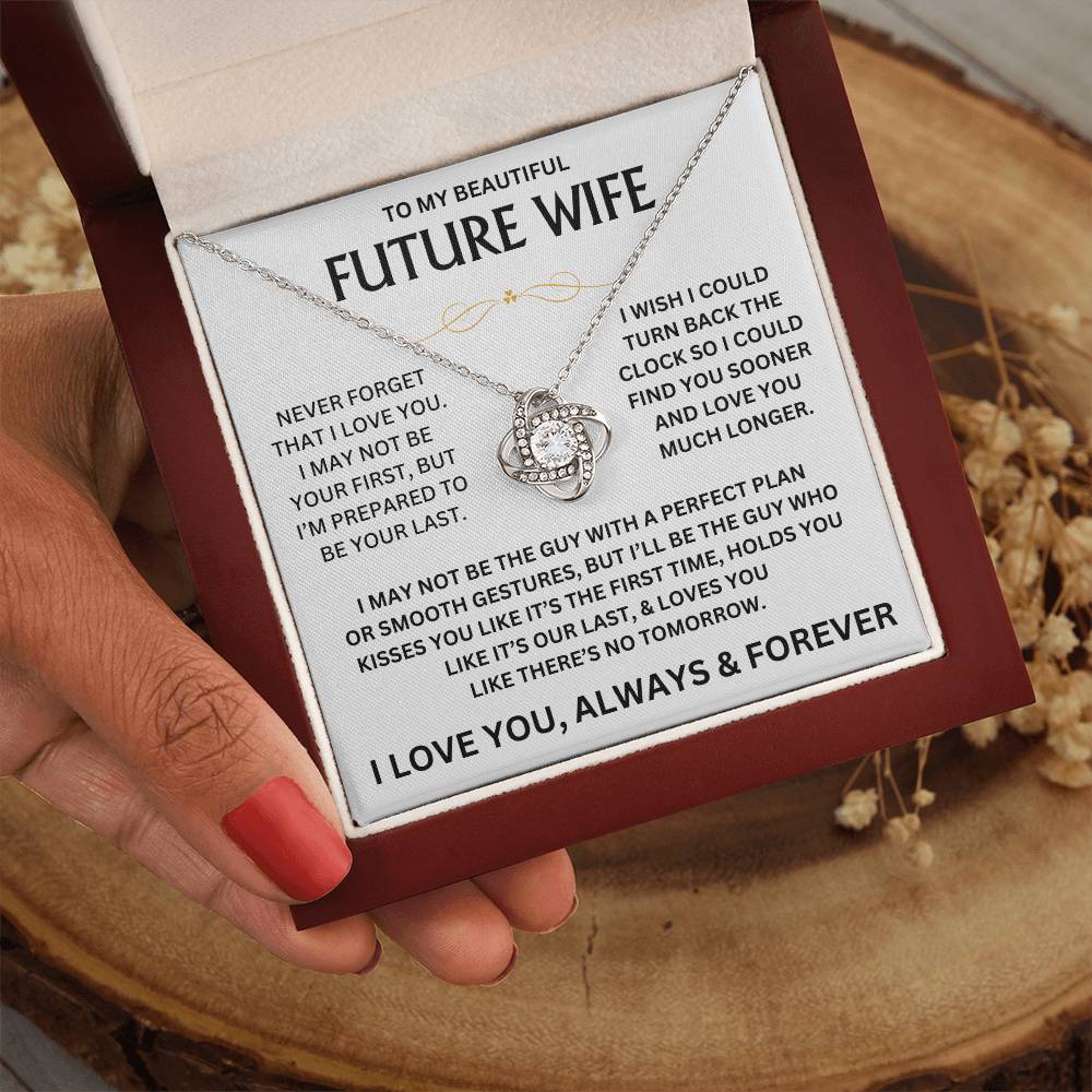 To My Beautiful Future Wife - Love Knot Gift Set - TJ139