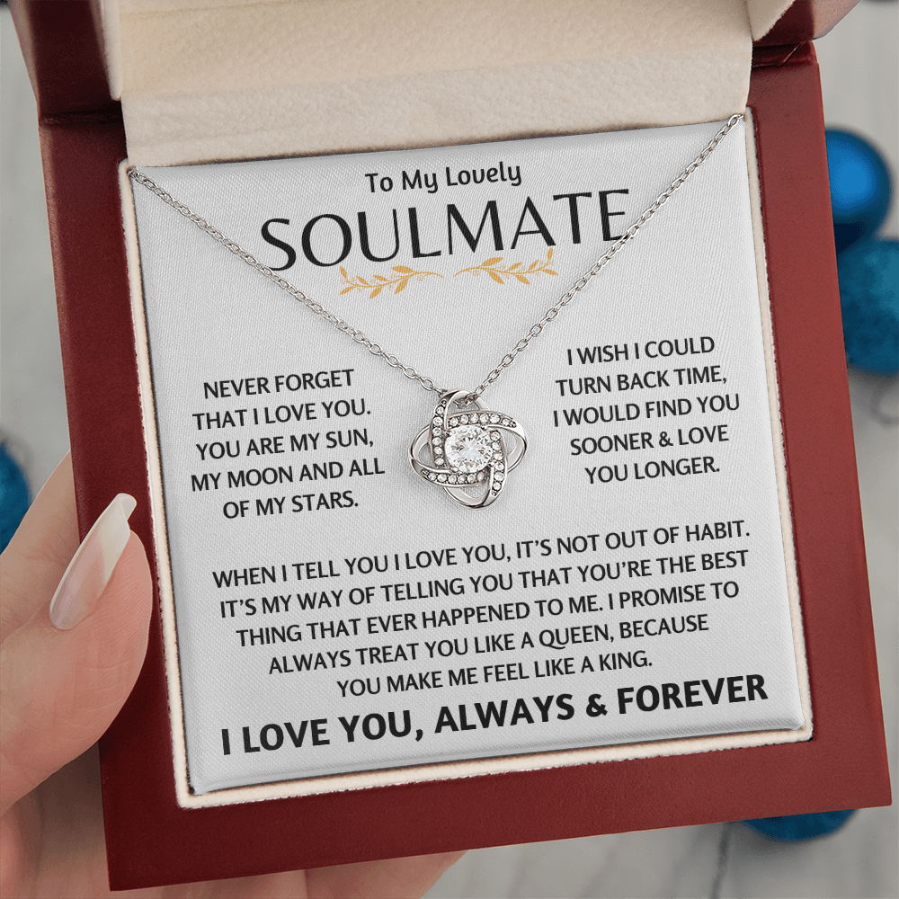 To My Lovely Soulmate - Love Knot Gift Set - TJ137