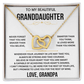To My Beautiful Granddaughter - Interlocking Hearts Gift Set - TJ199