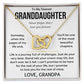 To My Dearest Granddaughter - Interlocking Hearts Gift Set - TJ198