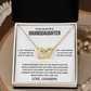 To My Beautiful Granddaughter - Interlocking Hearts Gift Set - TJ189