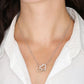 To My Beautiful Granddaughter - Interlocking Hearts Necklace Gift Set - TJ022