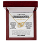 To My Dearest Granddaughter - Interlocking Hearts Gift Set - TJ196