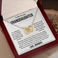 To My Beautiful Granddaughter - Interlocking Hearts Gift Set - TJ190