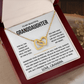 To My Beautiful Granddaughter - Interlocking Hearts Gift Set - TJ193