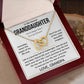 To My Dearest Granddaughter - Interlocking Hearts Gift Set - TJ198