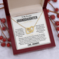 To My Beautiful Granddaughter - Interlocking Hearts Gift Set - TJ190