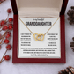 To My Beautiful Granddaughter - Interlocking Hearts Gift Set TJ194