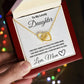 To My Lovely Daughter - Interlocking Hearts Gift Set - TJ100