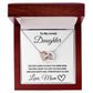 To My Lovely Daughter - Interlocking Hearts Gift Set - TJ100