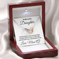 To My Lovely Daughter - Interlocking Hearts Gift Set - TJ100