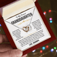 To My Dearest Granddaughter - Interlocking Hearts Gift Set - TJ196