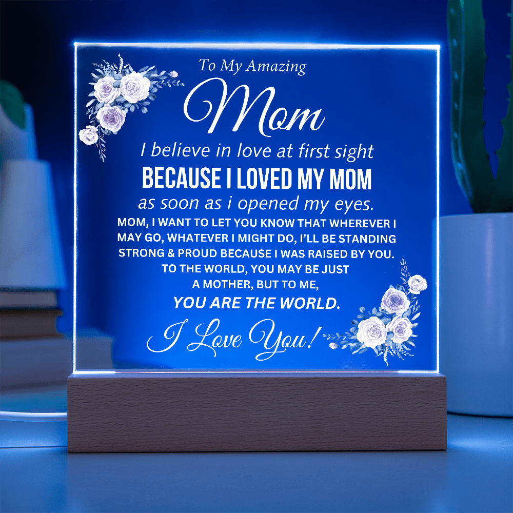 To My Amazing Mom - Acrylic Plaque - TJ164