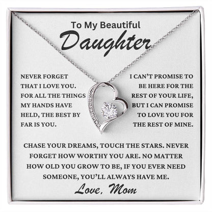 To My Beautiful Daughter - Love Mom - Forever Love Gift Set - TJ088