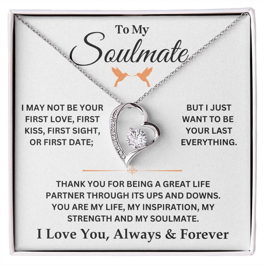 To My Soulmate - Forever Love Necklace - TJ077