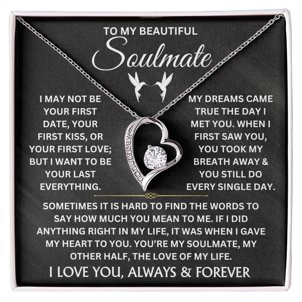 To My Beautiful Soulmate - Forever Love Personalized Gift Set - TJ044V2