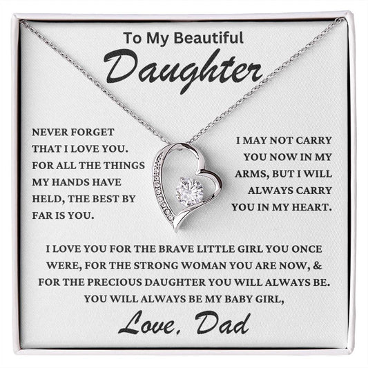 To My Beautiful Daughter - Love Dad - Forever Love Gift Set - TJ089