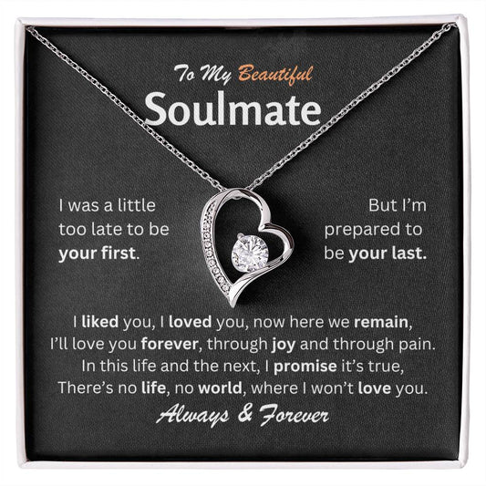 To My Soulmate - Forever Love Necklace Gift Set - TJ064