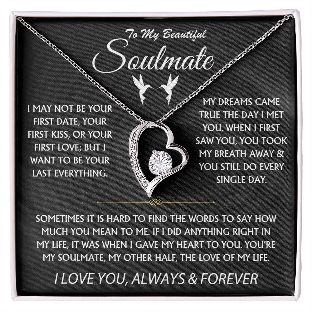 To My Beautiful Soulmate - Forever Love Personalized Gift Set - TJ044V5