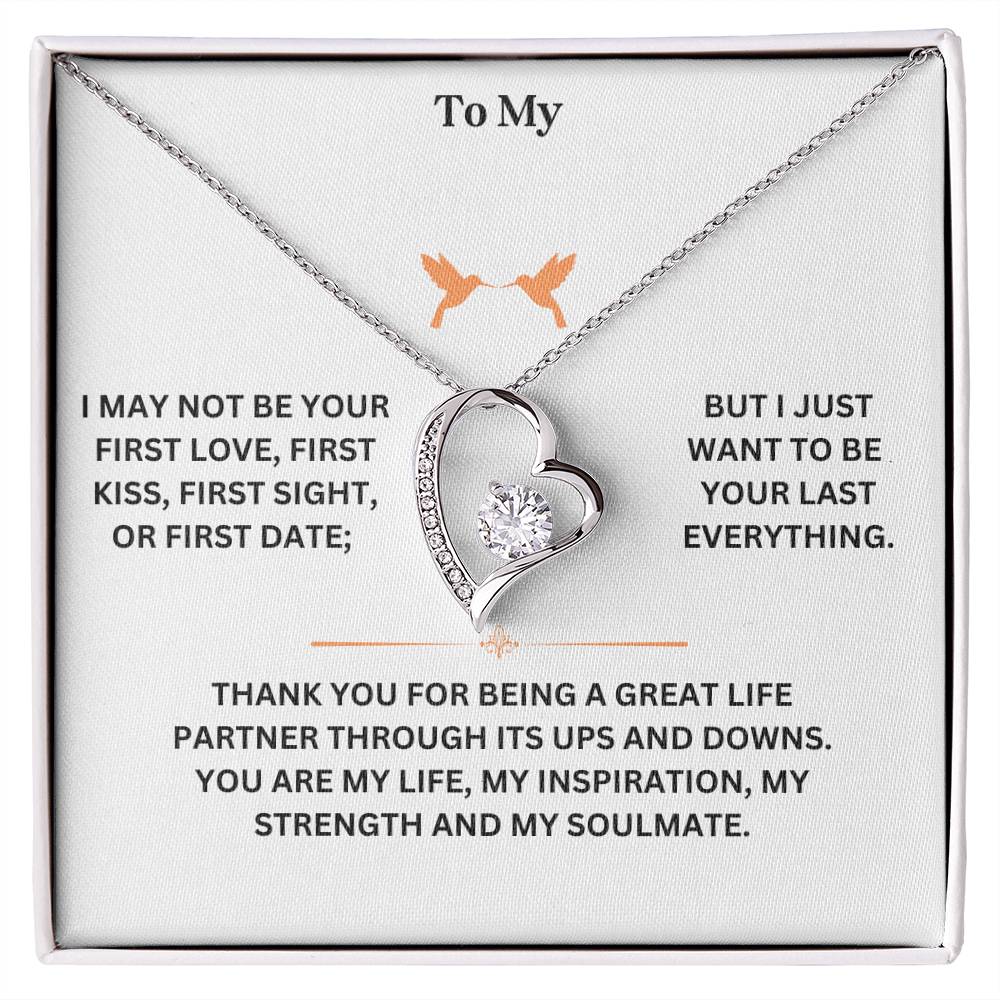 To My Soulmate - Forever Love Necklace - TJ077vP