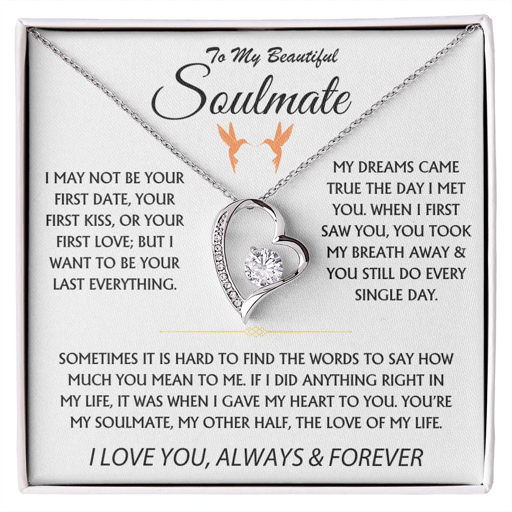 To My Beautiful Soulmate - Forever Love Personalized Gift Set - TJ044V6