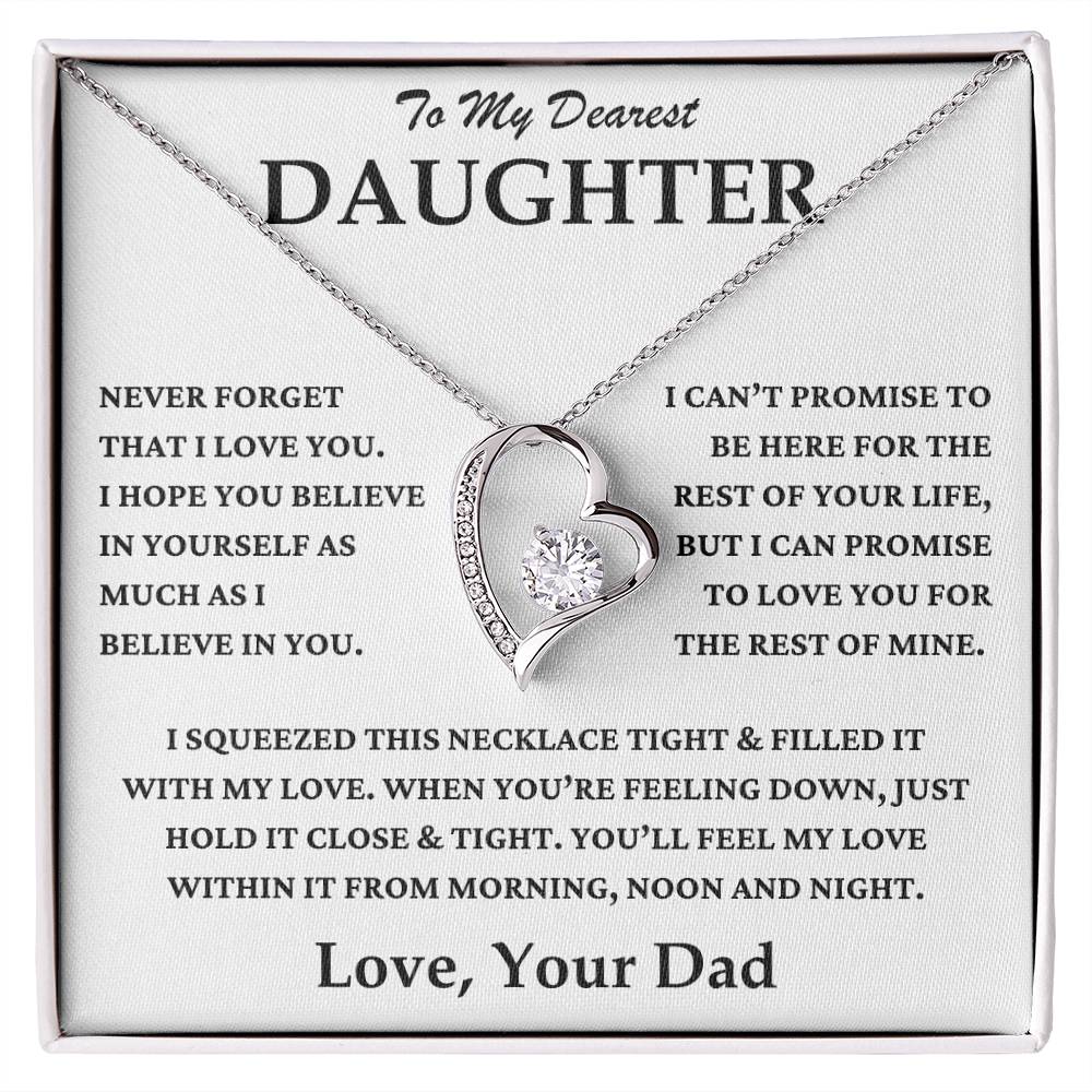 To My Dearest Daughter - Love Dad - Forever Love Gift Set - TJ092