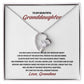 To my Granddaugther, From Grandma - Forever Love Necklace SP005