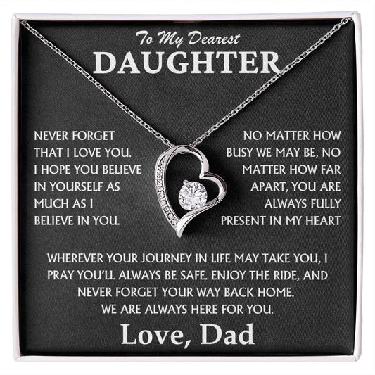 To My Dearest Daughter - Love Dad - Forever Love Gift Set - TJ094