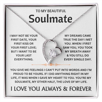 To My Beautiful Soulmate - Necklace Gift Set - TJ301