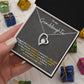 To My Granddaughter - You'll Feel My Love Necklace