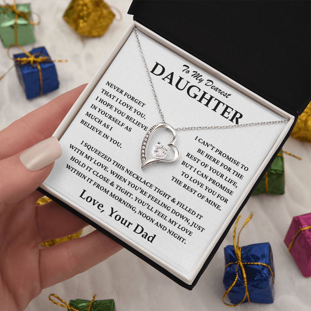 To My Dearest Daughter - Love Dad - Forever Love Gift Set - TJ092