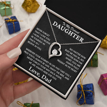 To My Dearest Daughter - Love Dad - Forever Love Gift Set - TJ094