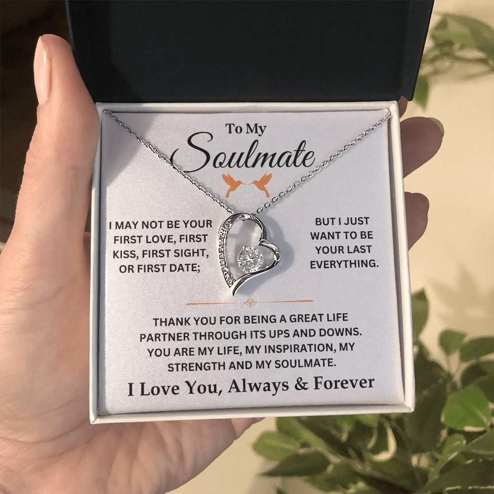 To My Soulmate - Forever Love Necklace - TJ077