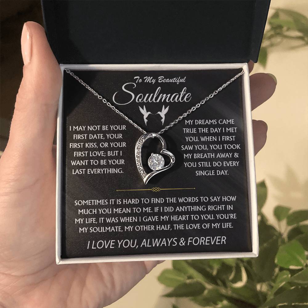 To My Beautiful Soulmate - Forever Love Personalized Gift Set - TJ044V5