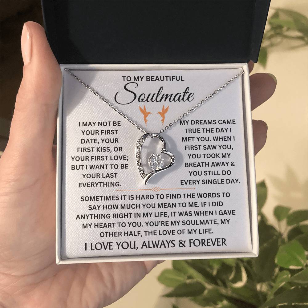 To My Beautiful Soulmate - Forever Love Personalized Gift Set - TJ044V3