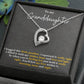 To My Granddaughter - You'll Feel My Love Necklace