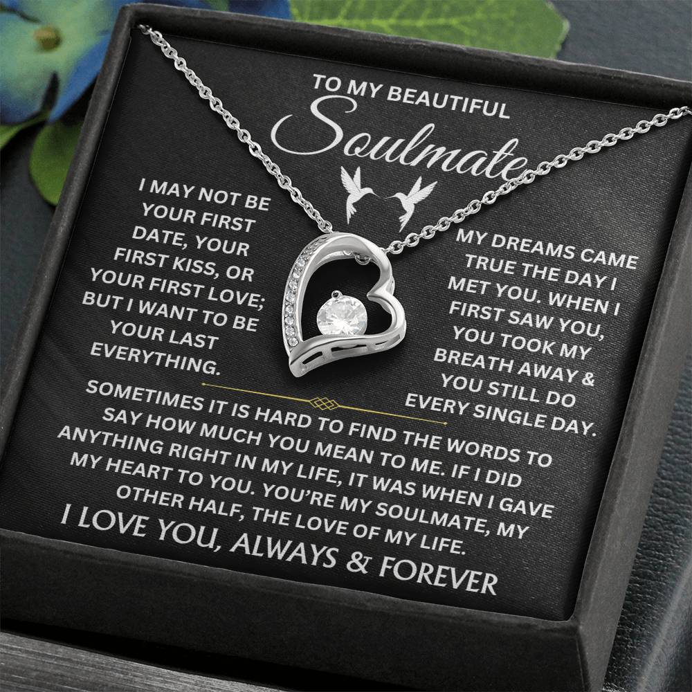 To My Beautiful Soulmate - Forever Love Personalized Gift Set - TJ044V2