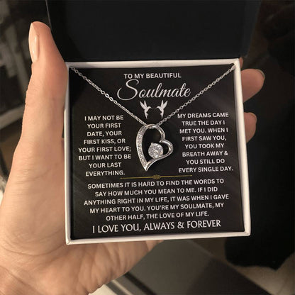 To My Beautiful Soulmate - Forever Love Personalized Gift Set - TJ044V2