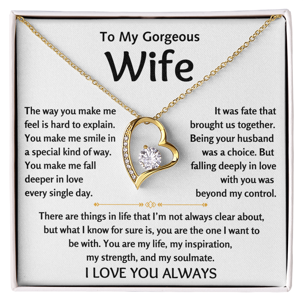 To My Gorgeous Wife - Forever Love Gift Set - TJ122