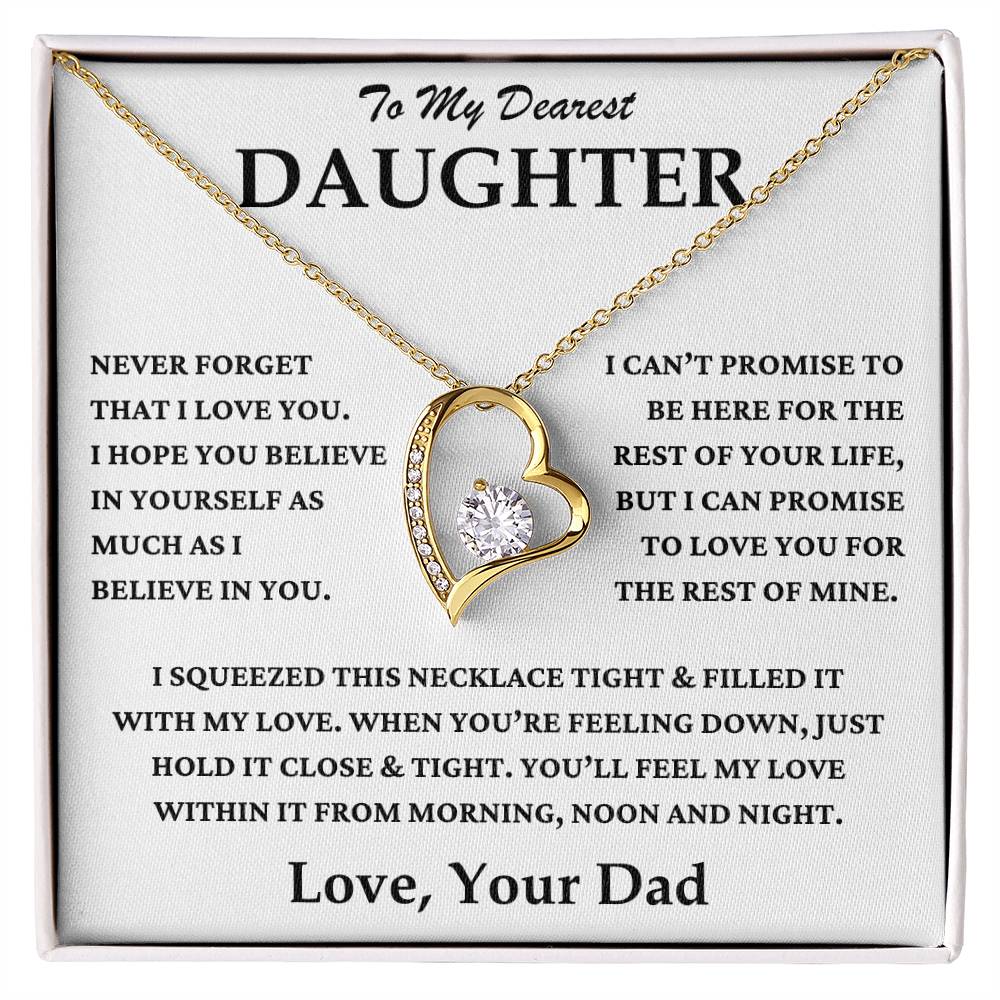 To My Dearest Daughter - Love Dad - Forever Love Gift Set - TJ092