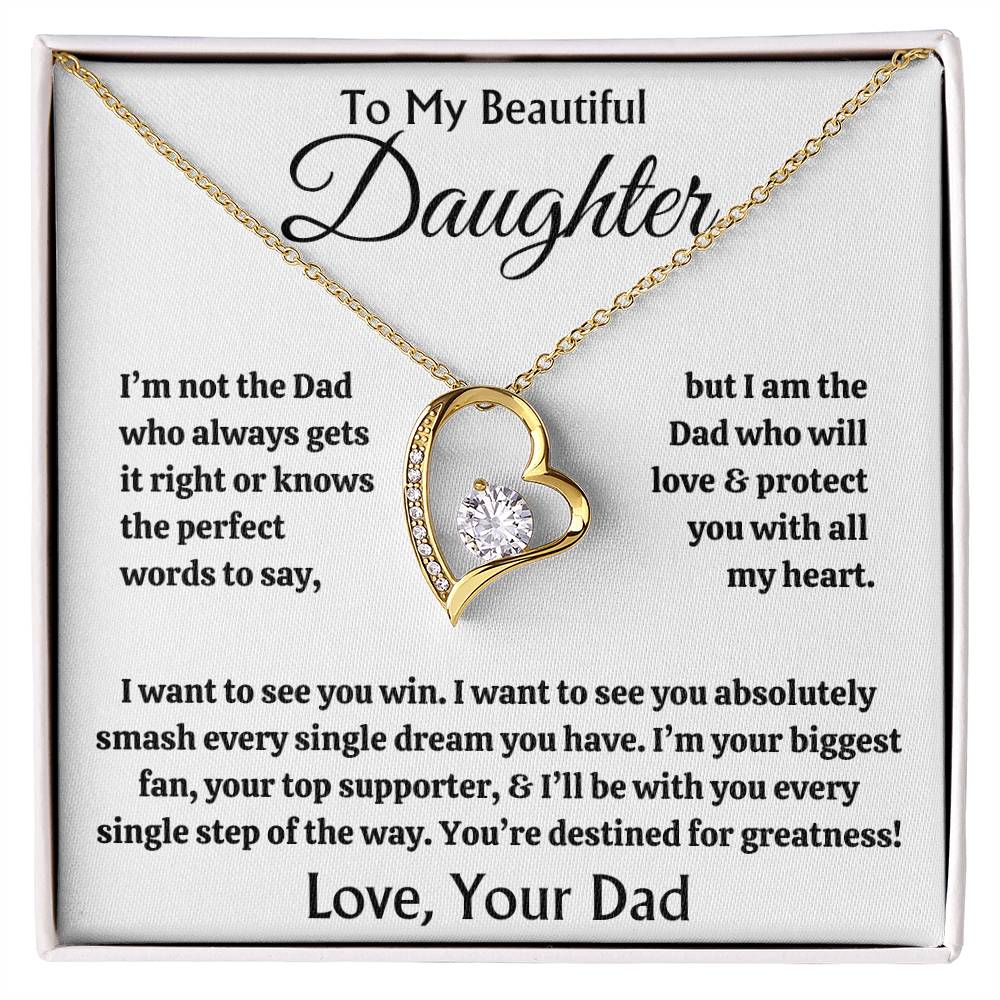 To My Beautiful Daughter - Love Dad - Forever Love Gift Set - TJ090