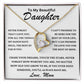 To My Beautiful Daughter - Love Mom - Forever Love Gift Set - TJ088