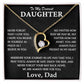 To My Dearest Daughter - Love Dad - Forever Love Gift Set - TJ094