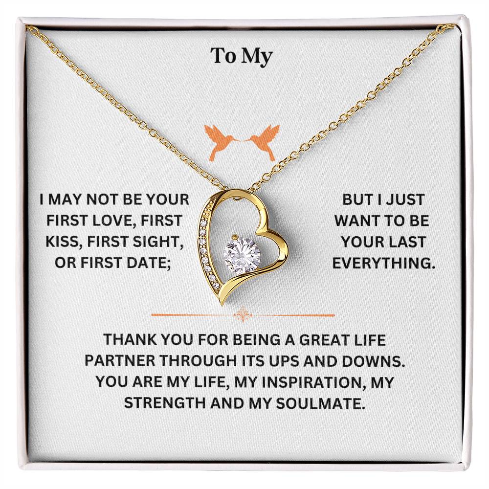 To My Soulmate - Forever Love Necklace - TJ077vP