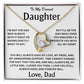 To My Dearest Daughter - Love Dad - Forever Love Gift Set - TJ091