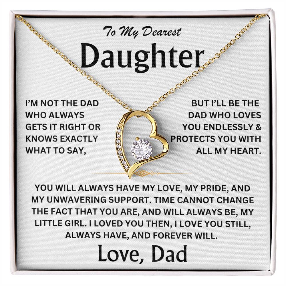 To My Dearest Daughter - Love Dad - Forever Love Gift Set - TJ091