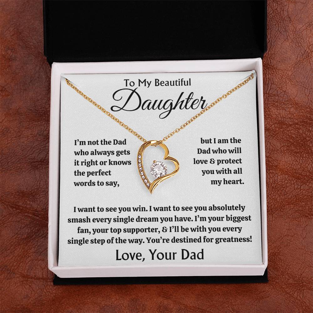 To My Beautiful Daughter - Love Dad - Forever Love Gift Set - TJ090