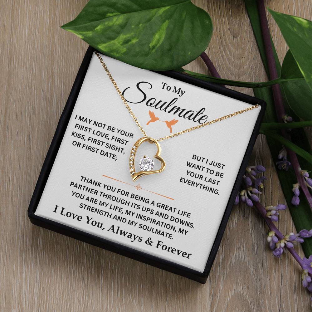 To My Soulmate - Forever Love Necklace - TJ077