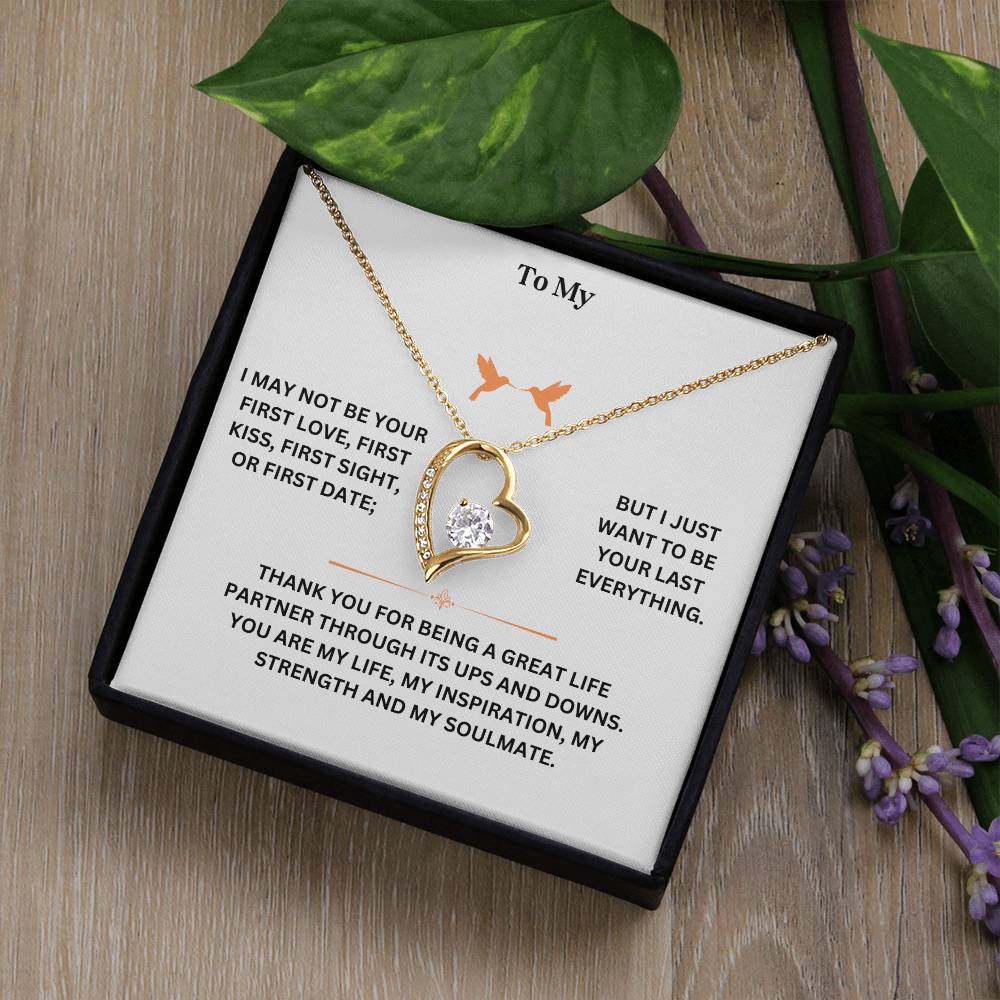 To My Soulmate - Forever Love Necklace - TJ077vP